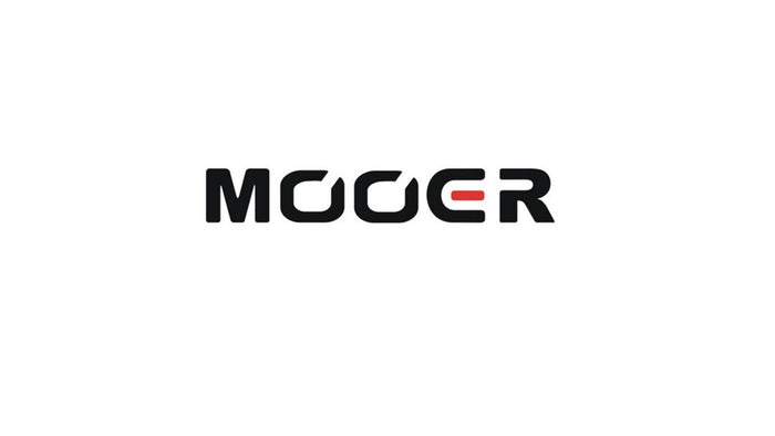 Mooer 015 Brown Sound digital preamp pedal brand logo on white background