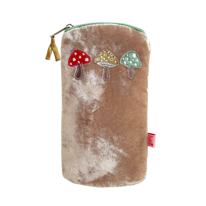 Mushroom Velvet Purses