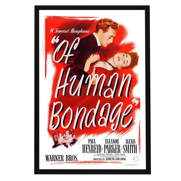 "Of Human Bondage" (1946) Framed Movie Poster