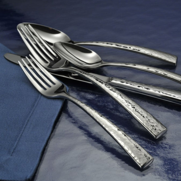 Oneida T958SBLF Cabria 6 1/8" 18/10 Stainless Steel Extra Heavy Weight Bouillon Spoon - 12/Pack
