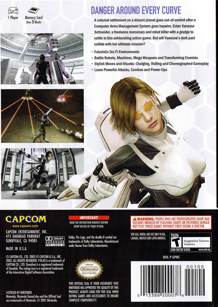 P.N.03 (Product Number 03) GameCube - Video Game - Used - CaveGamers - Image 2