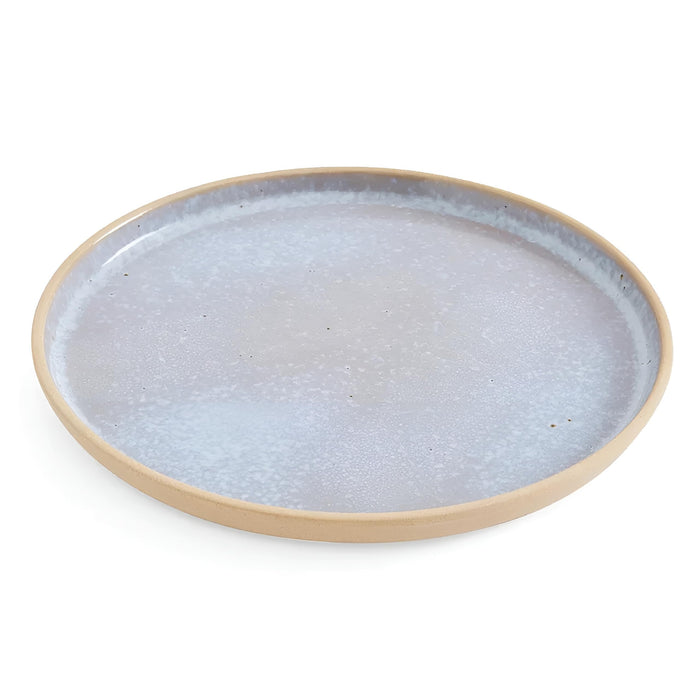 Portmeirion Minerals 10.5" Dinner Plate, Rose Quartz - Modern Stoneware Plate, Artisan-Crafted with Gentle Curves, Durable & Stylish for Dining, Microwave & Dishwasher Safe - Made in Portugal