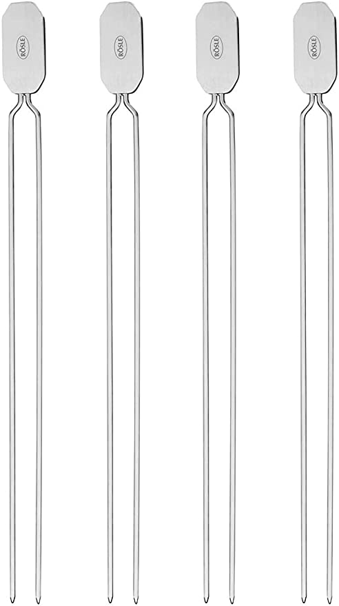 Rosle BBQ Grill Skewers, Set of 4