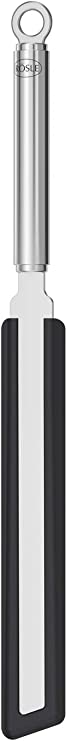 Rosle Stainless Steel Round Handle Crepes Turner Silicone