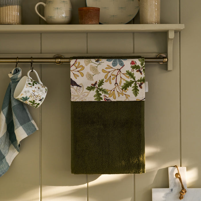 Sophie Allport Orchard Birds Cotton Roller Towel