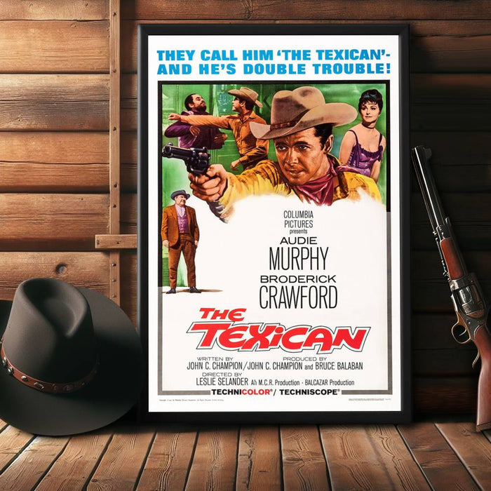 "Texican" (1966) Framed Movie Poster