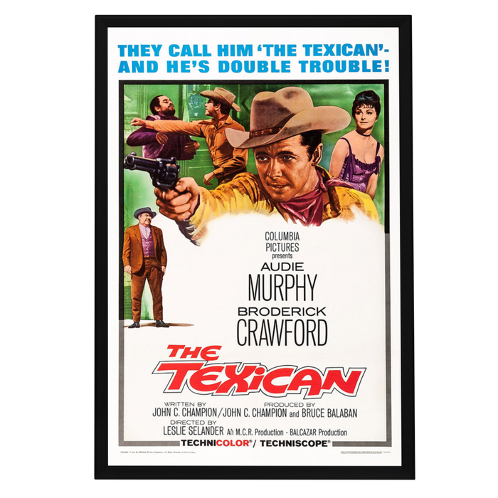 "Texican" (1966) Framed Movie Poster