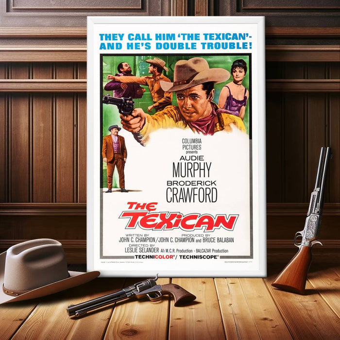 "Texican" (1966) Framed Movie Poster