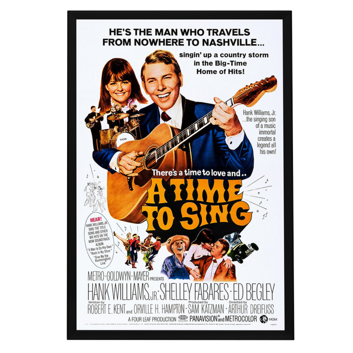 "Time To Sing" (1968) Framed Movie Poster