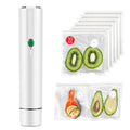 Vixino Vacuum Sealer, vacuum sealer for food, handheld vacuum sealer(Vacuum Sealers+ 30 reusable vacuum seal bags)