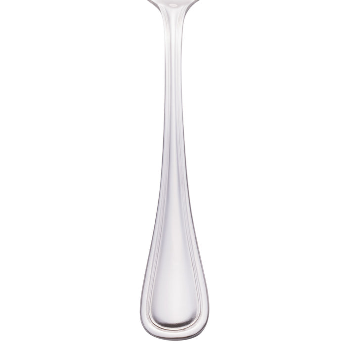 Walco 3512 Lisbon 6 3/4" 18/0 Stainless Steel Heavy Weight Bouillon Spoon - 12/Pack