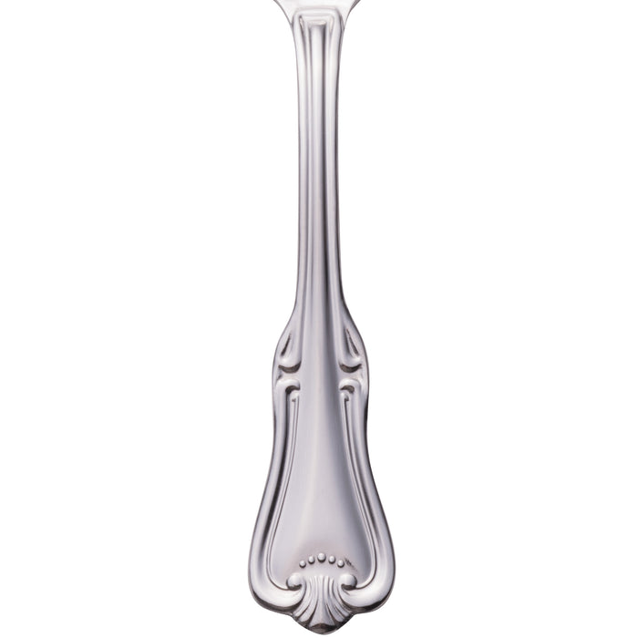 Walco 9012 Barony 5 11/16" 18/0 Stainless Steel Heavy Weight Bouillon Spoon - 12/Pack