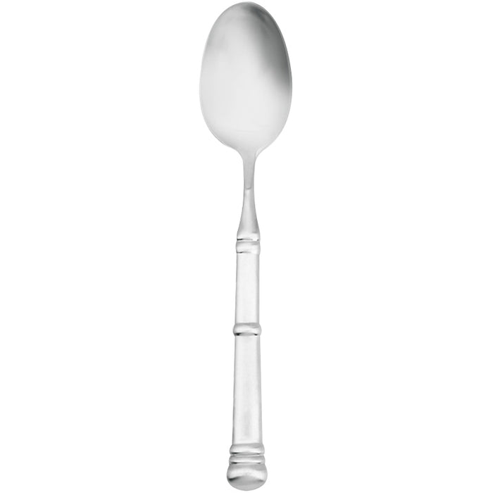 Walco S5201 Satin Soprano 6 1/4" 18/10 Stainless Steel Extra Heavy Weight Teaspoon - 12/Pack