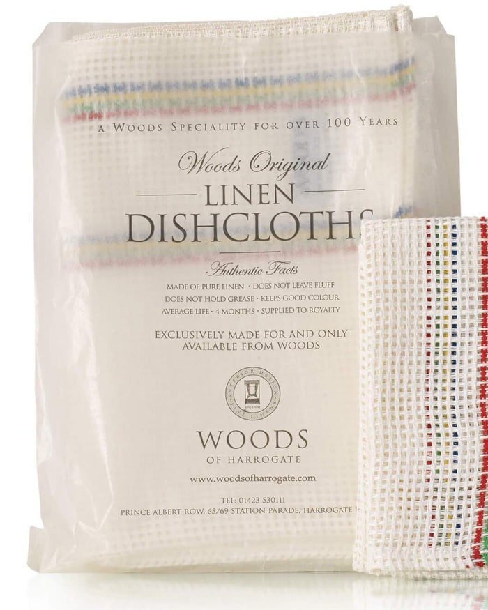 Woods Famous 100% Linen Dishcloths