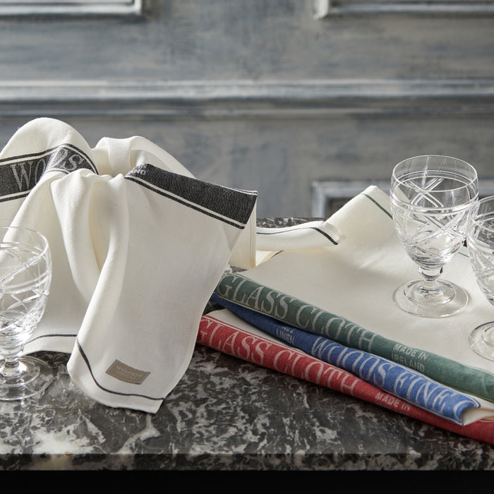 Woods Fine Irish Linen Glass Cloth