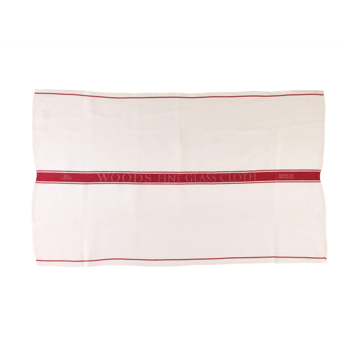 Woods Fine Irish Linen Glass Cloth