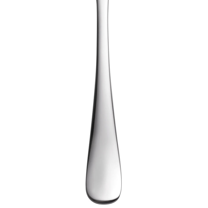 World Tableware 467 030 Auberge 7" 18/0 Stainless Steel Heavy Weight Dessert Fork - 12/Pack