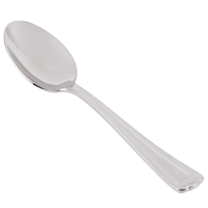 World Tableware 578 001 Fairfield 6" 18/0 Stainless Steel Heavy Weight Teaspoon - 12/Pack