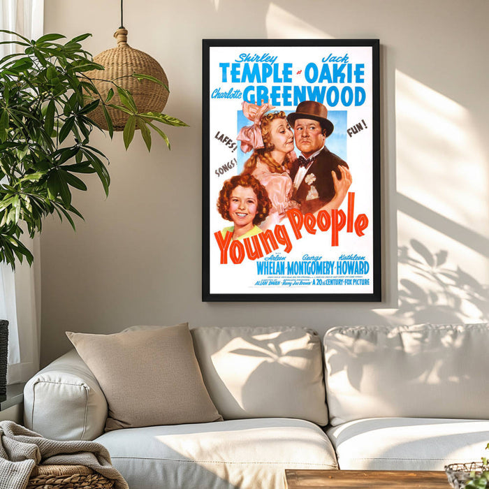 "Young People" (1940) Framed Movie Poster