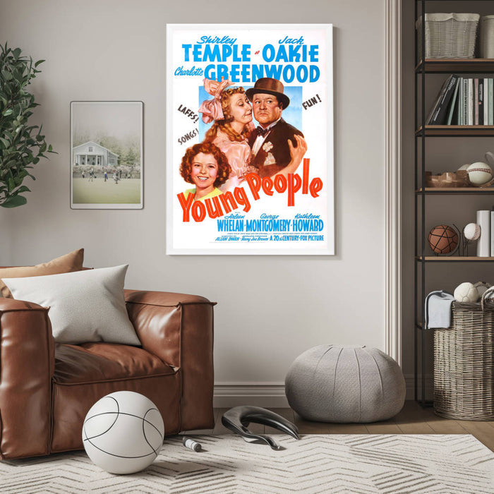 "Young People" (1940) Framed Movie Poster