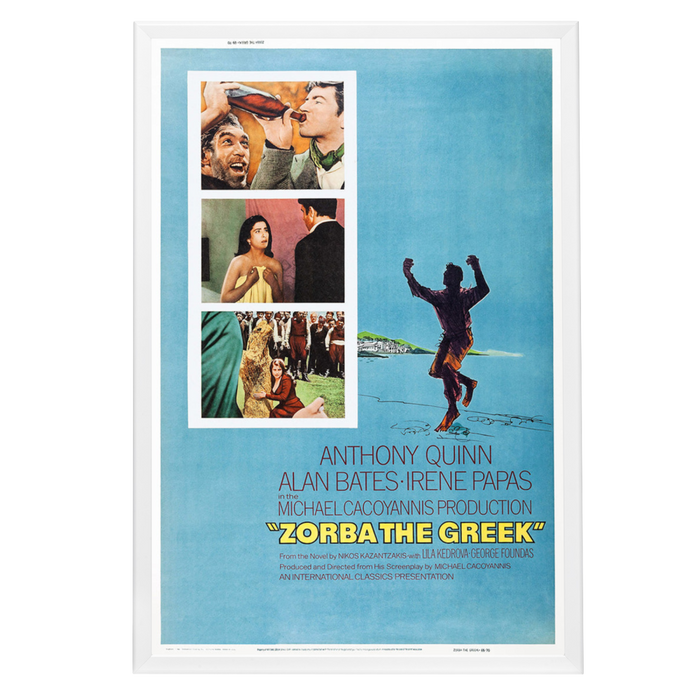 "Zorba The Greek" (1964) Framed Movie Poster
