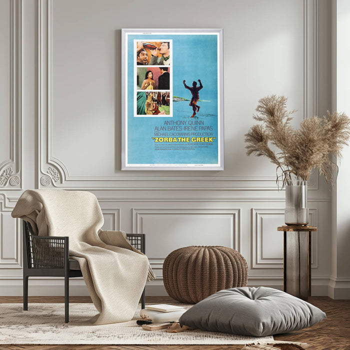 "Zorba The Greek" (1964) Framed Movie Poster